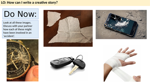 Creative Story Writing The Accident KS3