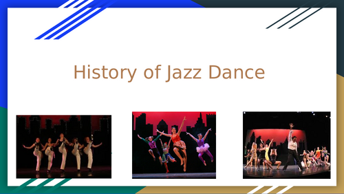 KS3 Jazz Dance written lesson