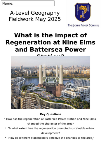Regeneration Fieldwork: Nine Elms and Battersea Power Station