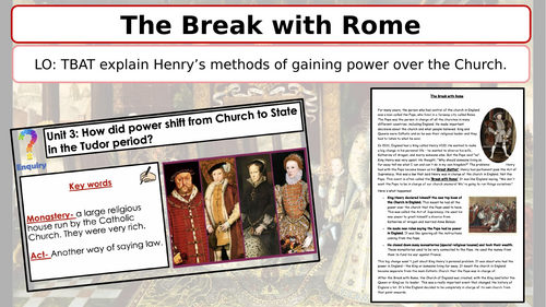 The Break with Rome