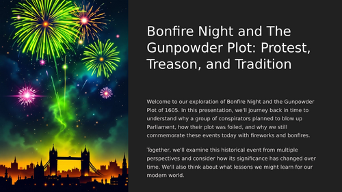 The Gunpowder Plot Critical Thinking KS3 PowerPoint Bonfire Night History Assembly