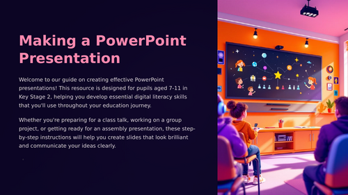 KS2 PowerPoint ,Planning Sheet & Peer Review Checklist Computing / Digital Literacy Resource