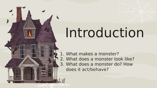 A Monster Calls - KS3 SOW