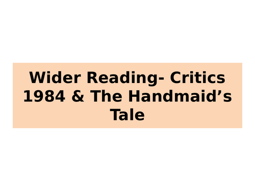 The Handmaid's Tale