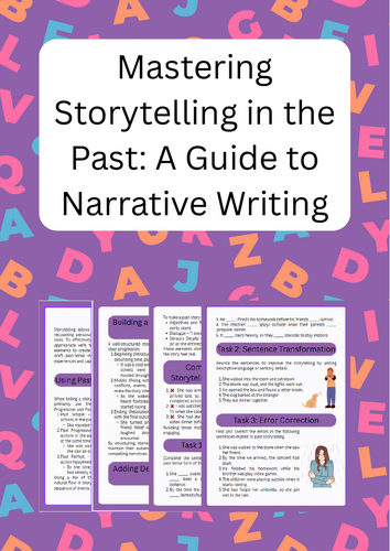 Narrative Writing: Storytelling in the Past Tense