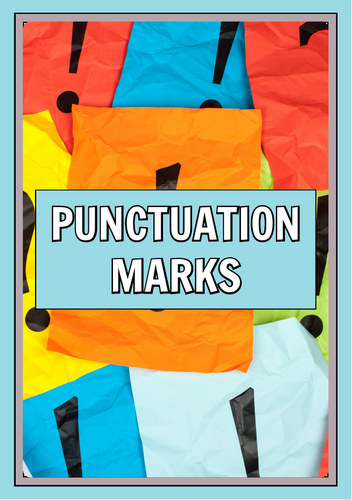 Punctuation Marks – Period, Comma, Apostrophe, Colon, Semicolon, Question & Exclamation Mark