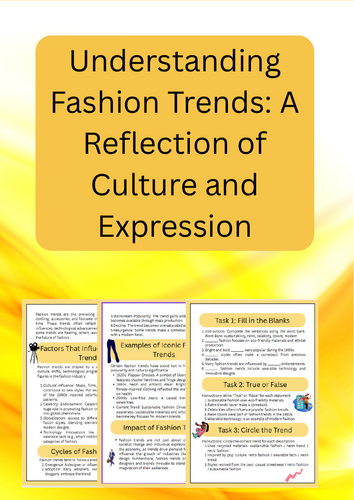 Fashion Trends: Culture, Sustainability, Icons, Expression