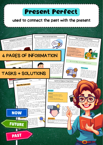 Present Perfect: Examples, Exercises, Since and For