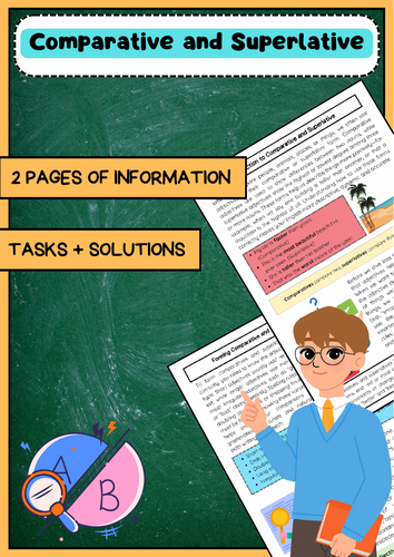 Comparative & Superlative: Forms – Rules – Irregulars