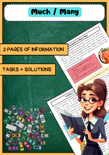 Much vs Many: Countable and Uncountable Nouns