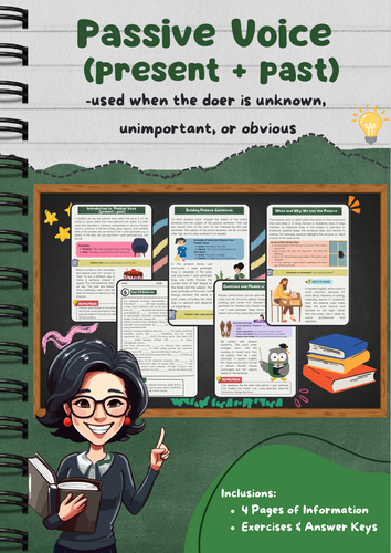 Passive Voice Present & Past Structures