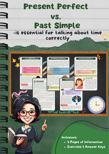 Present perfect vs. simple past: tenses, signal words, differences