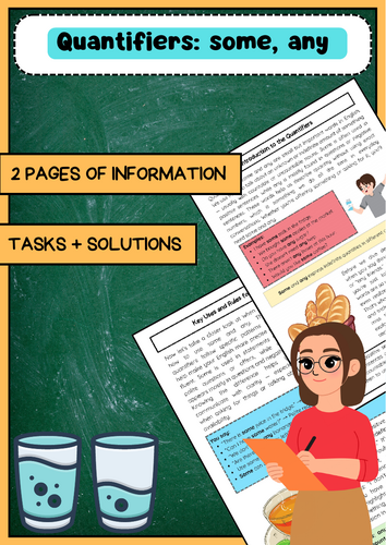 Quantifiers: some - any rules and usage