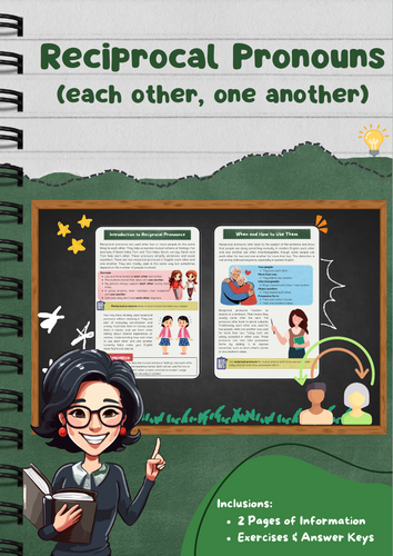 Reciprocal pronouns (each other, one another)