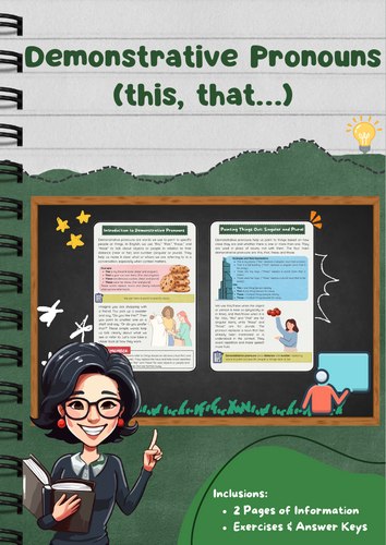 Demonstrative Pronouns: This, That, These, Those