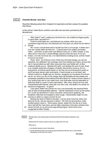 Jane Eyre - Complete Essay on Jane's Learning Experiences