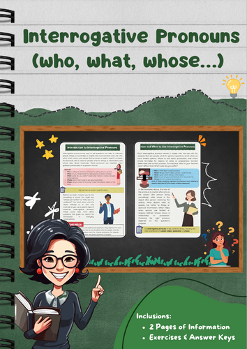 Relative Pronouns (Who, What, Whose, Which)