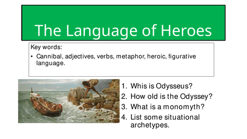 The Language Of Heroes - Odysseus