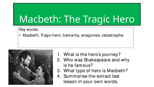 Macbeth the Tragic Hero