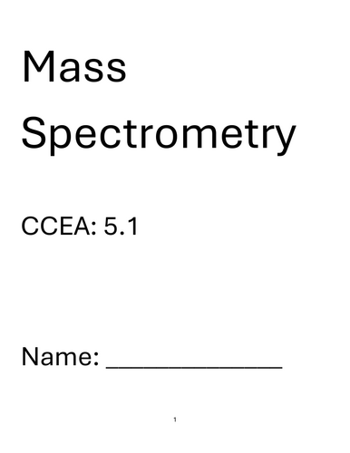 CCEA A2 Chemistry 5.3 Macs Spec Q's