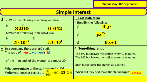 Simple Interest