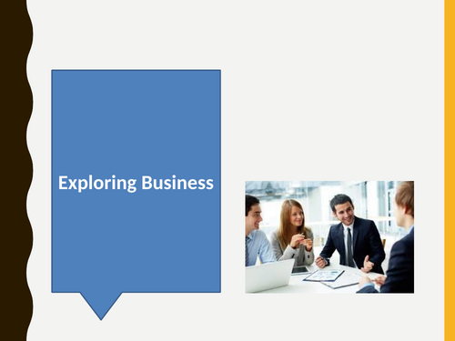 Unit 1 Exploring Business - Assignment 3 - Full set resources