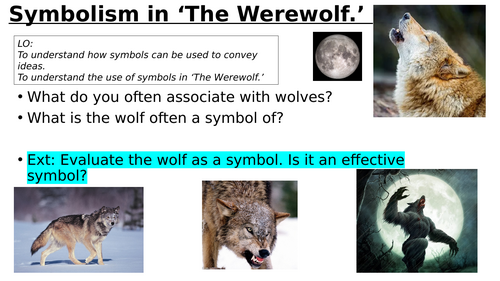 Symbolism in the Werewolf by Angela Carter