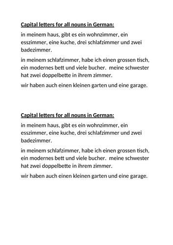 German grammar practice