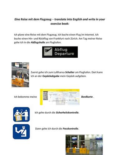 German - travel