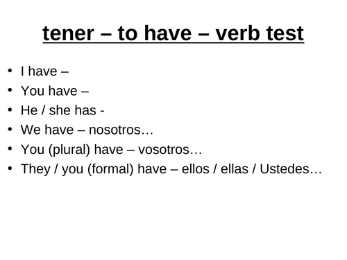 Spanish - descriptions of appearances and personalities