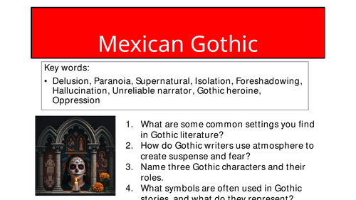 Modern Gothic - Mexican Gothic