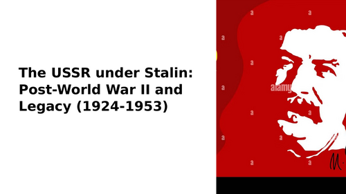 Stalin and His Post World War Legacy