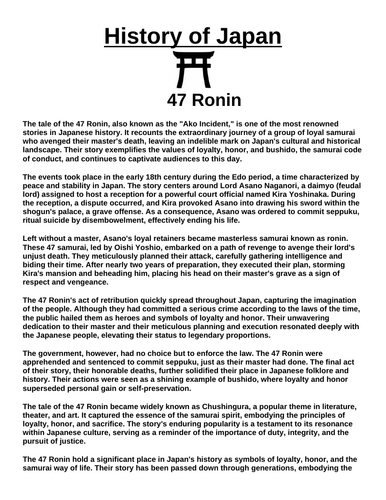 Ancient Japan Assignment Bundle (54 Articles w/ Questions)