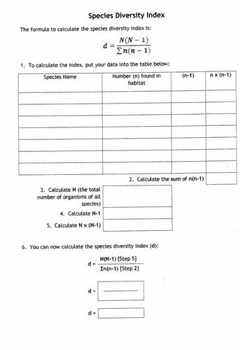 AQA A Level Environmental Science - Research Methods