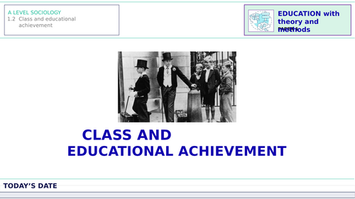 Social Class and Educational Achievement