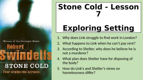 Stone Cold  - Exploring Setting
