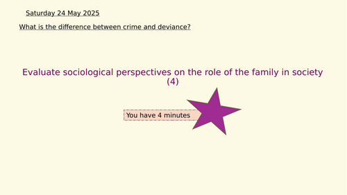 What is the difference between crime and deviance?