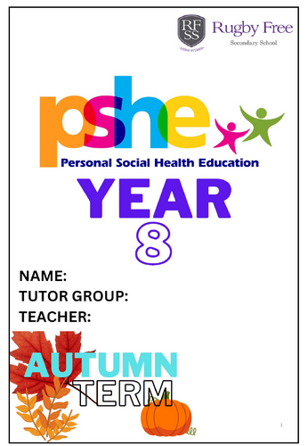 KS3 PSHE - Unit of work - Health and Wellbeing