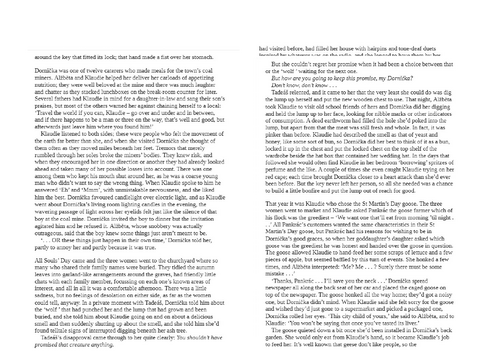 Retelling of Red Riding Hood - Dornicka by Oyeyemi - Comparison