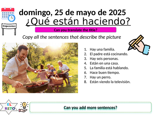 Esta es mi gente, AQA, module 3