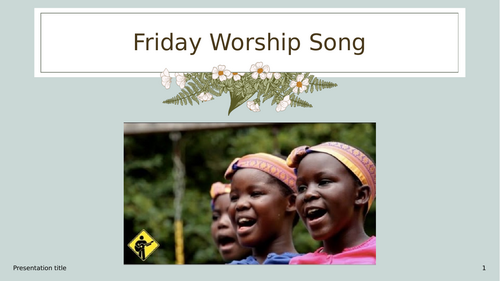 Children's Art week assembly