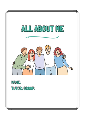 All about me booklet