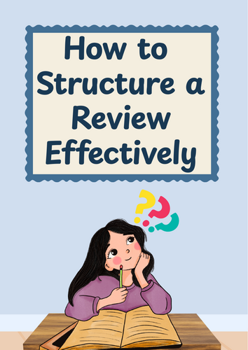 How to Structure a Review: Introduction, Body, Conclusion