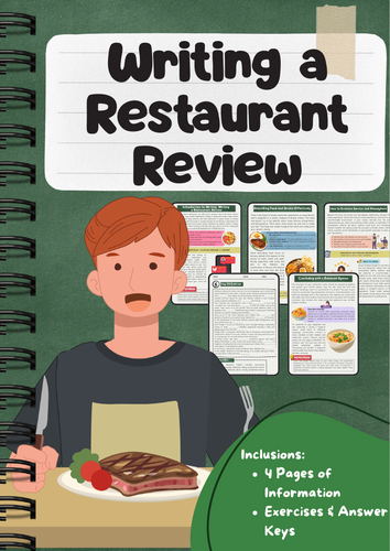 Writing Restaurant Reviews: Food, Service, Atmosphere