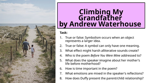 Climbing My Grandfather (Love and Relationships)