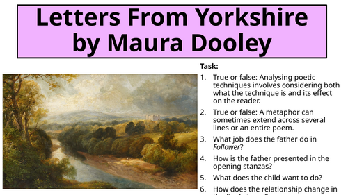 Letters from Yorkshire (Love and Relationships)