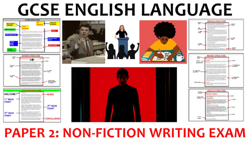 EDUQAS 2025 Paper 2 Writing Exam - 70-slide PP (GCSE English Language)