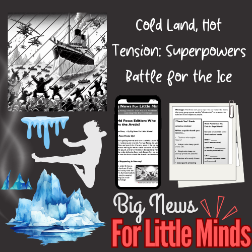 Arctic Tensions: Why Superpower Countries Want the Coldest Place on Earth: Article Pack & Freebies!
