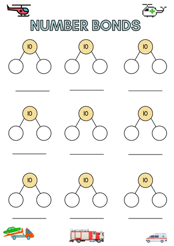 Number bonds Part whole model