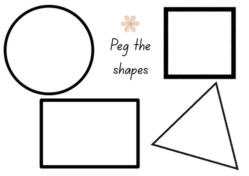 Peg the shapes